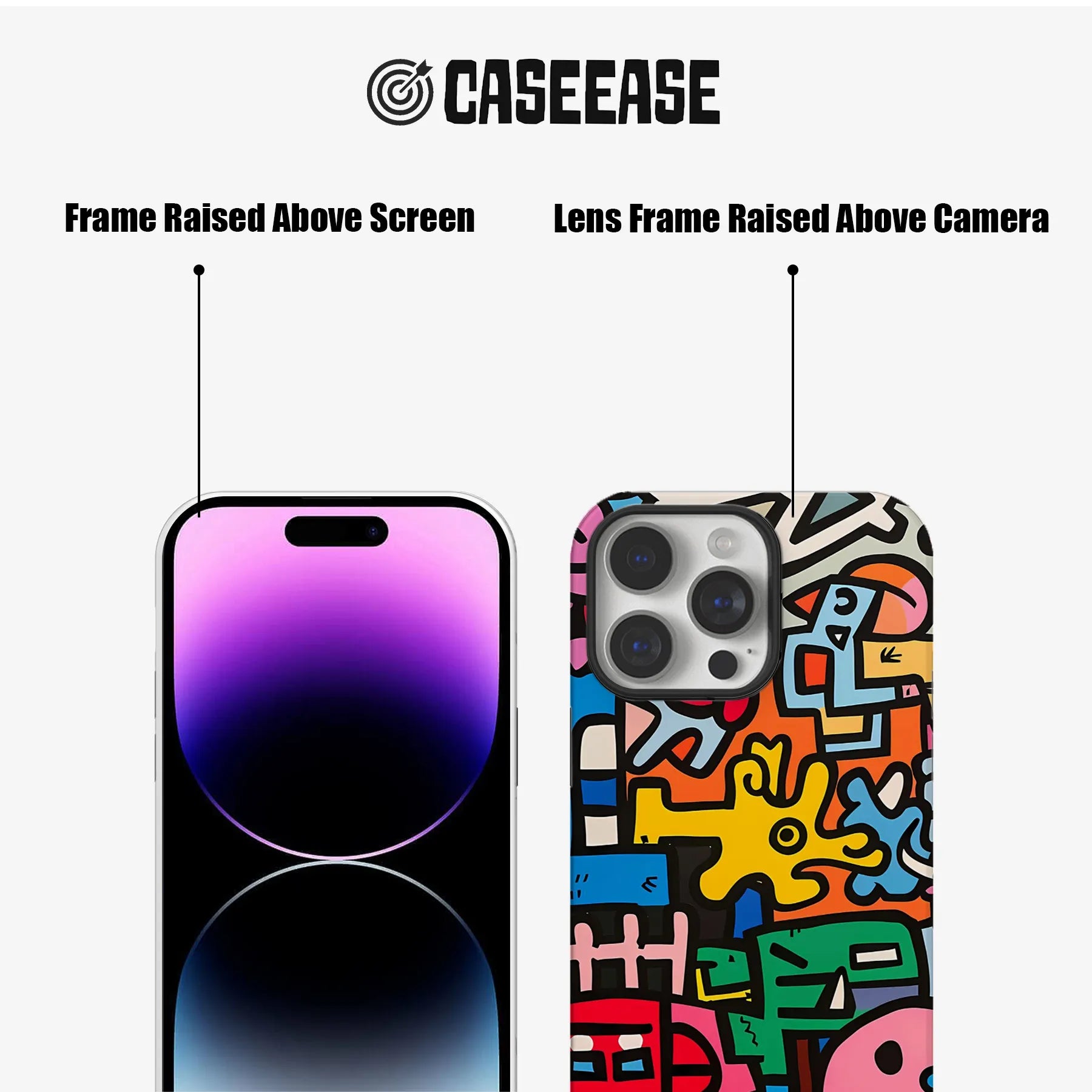 Colorful Abstract Art Phone Case