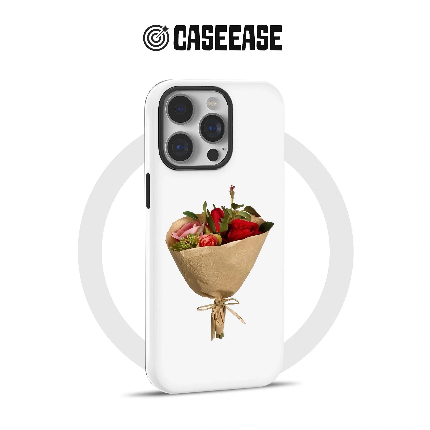 Elegant Bouquet Phone Case – Romantic Floral Design