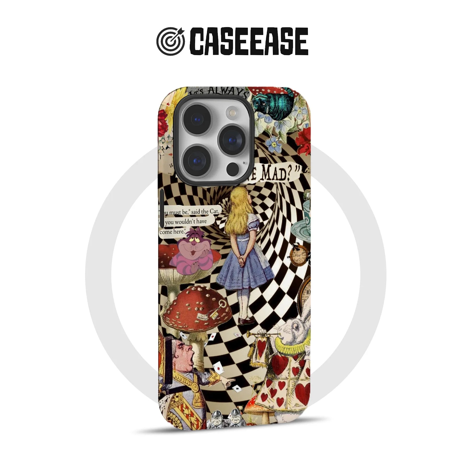 Alice in Wonderland Inspired Phone Case