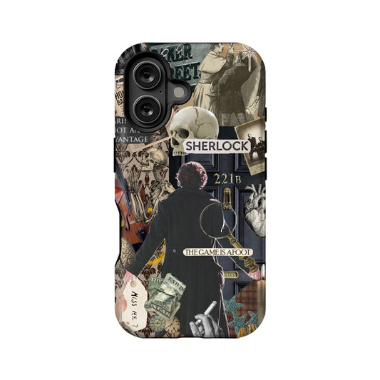 Sherlock Holmes Inspired Phone Case