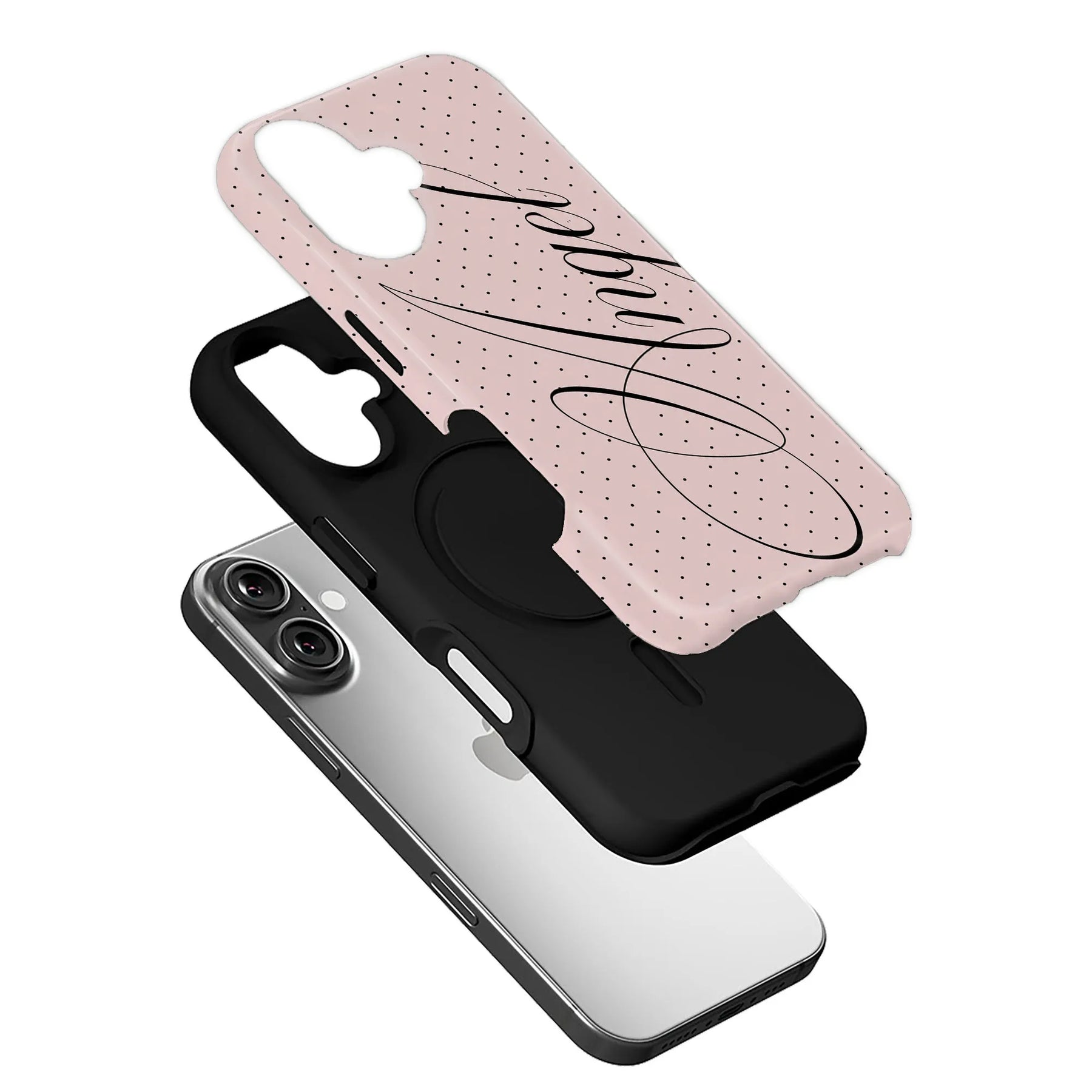Elegant Angel Polka Dot Phone Case