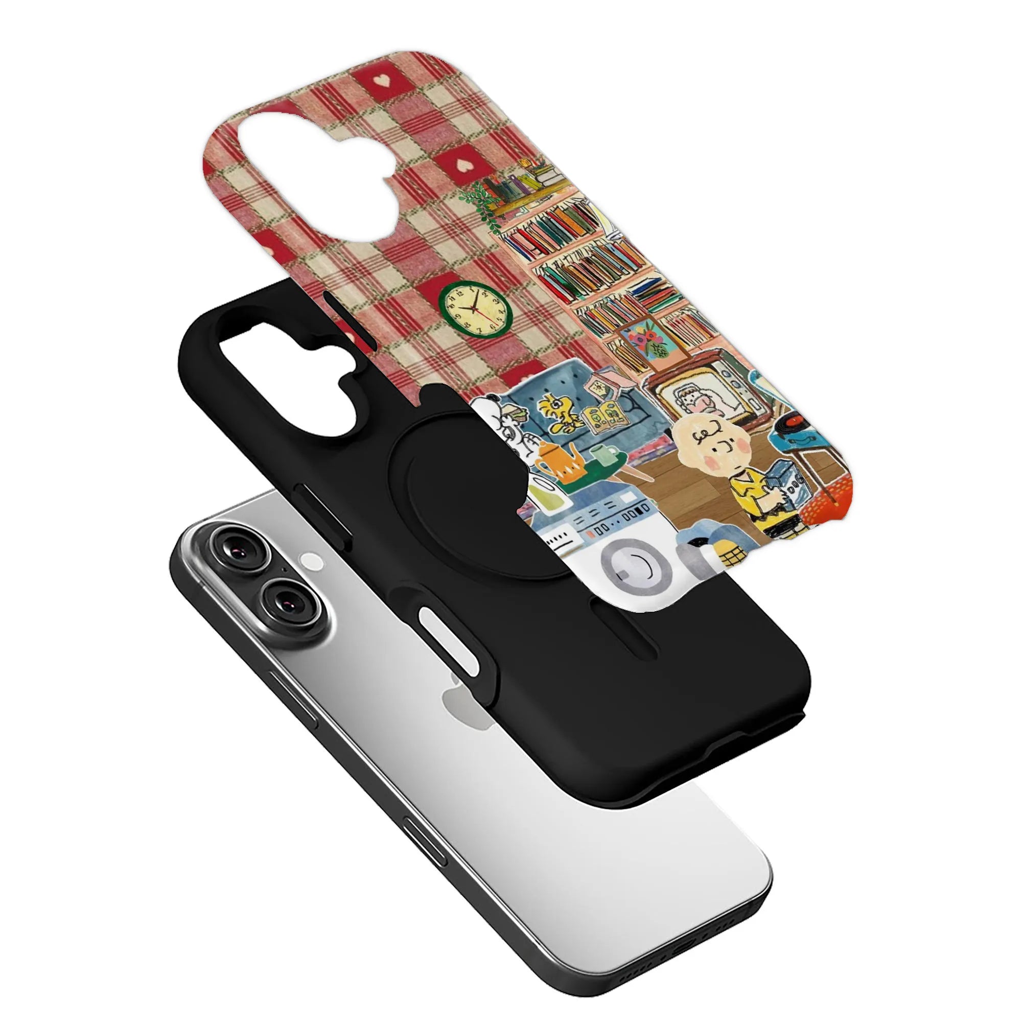 Cozy Home Vibe Cartoon Phone Case