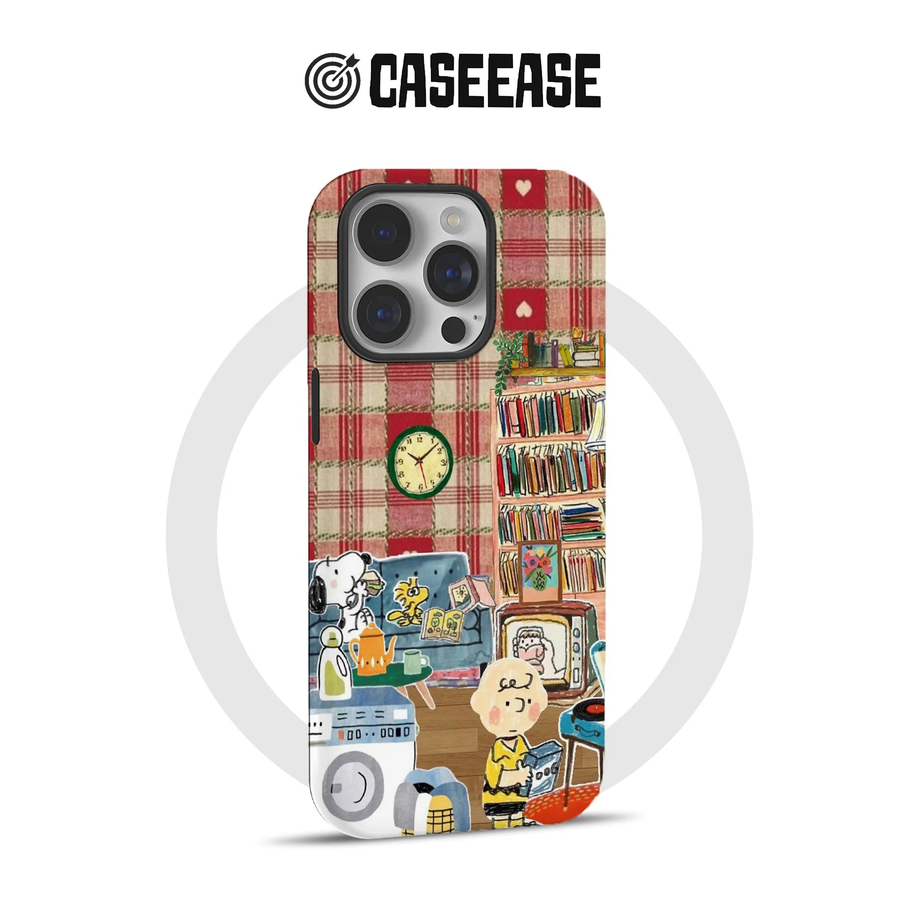Cozy Home Vibe Cartoon Phone Case