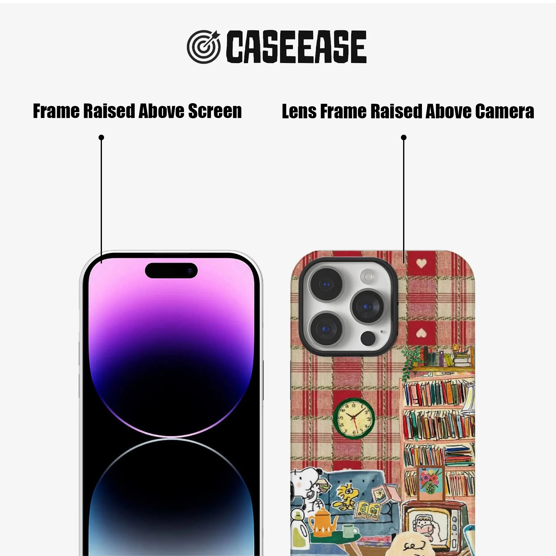 Cozy Home Vibe Cartoon Phone Case