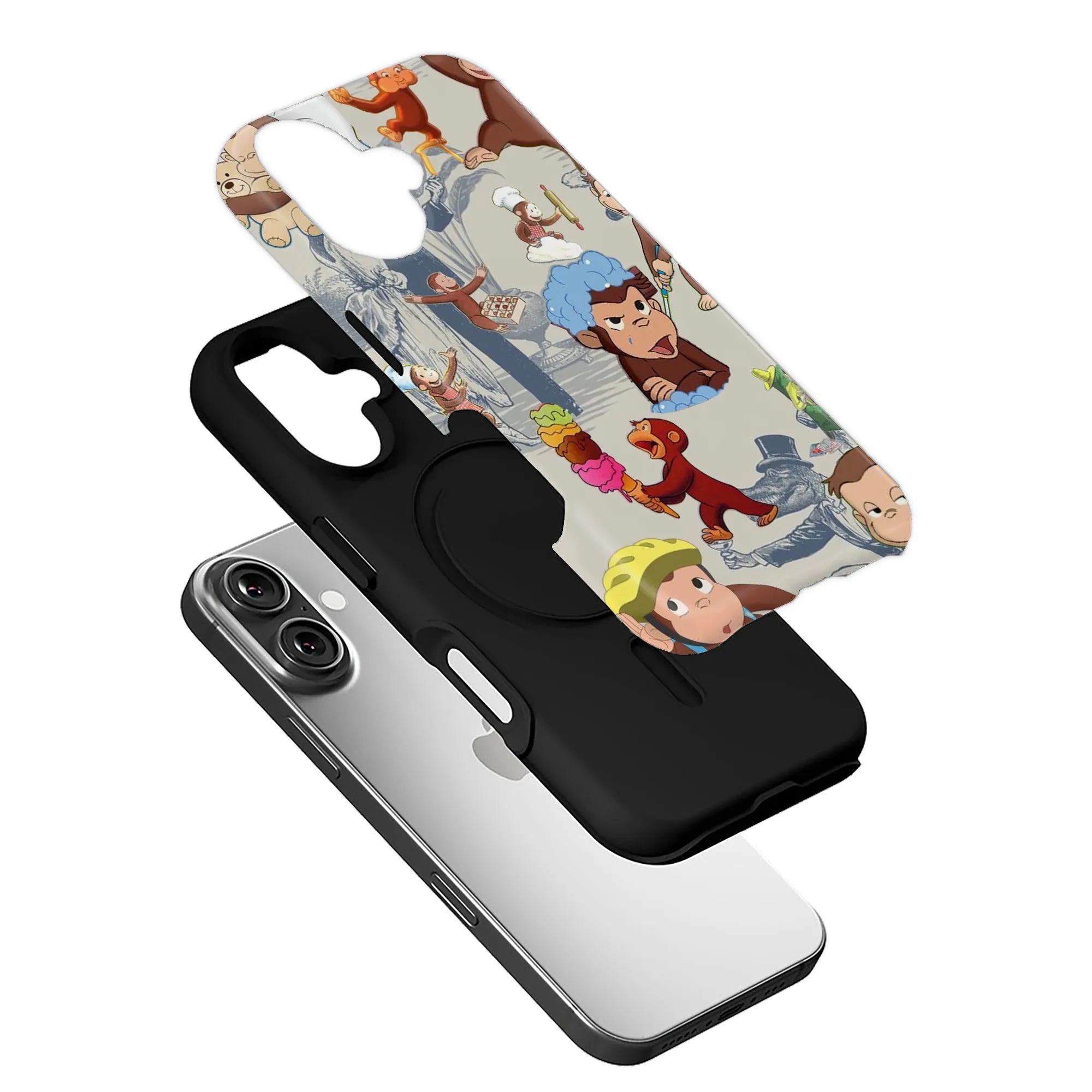 Curious George Cartoon Phone Case