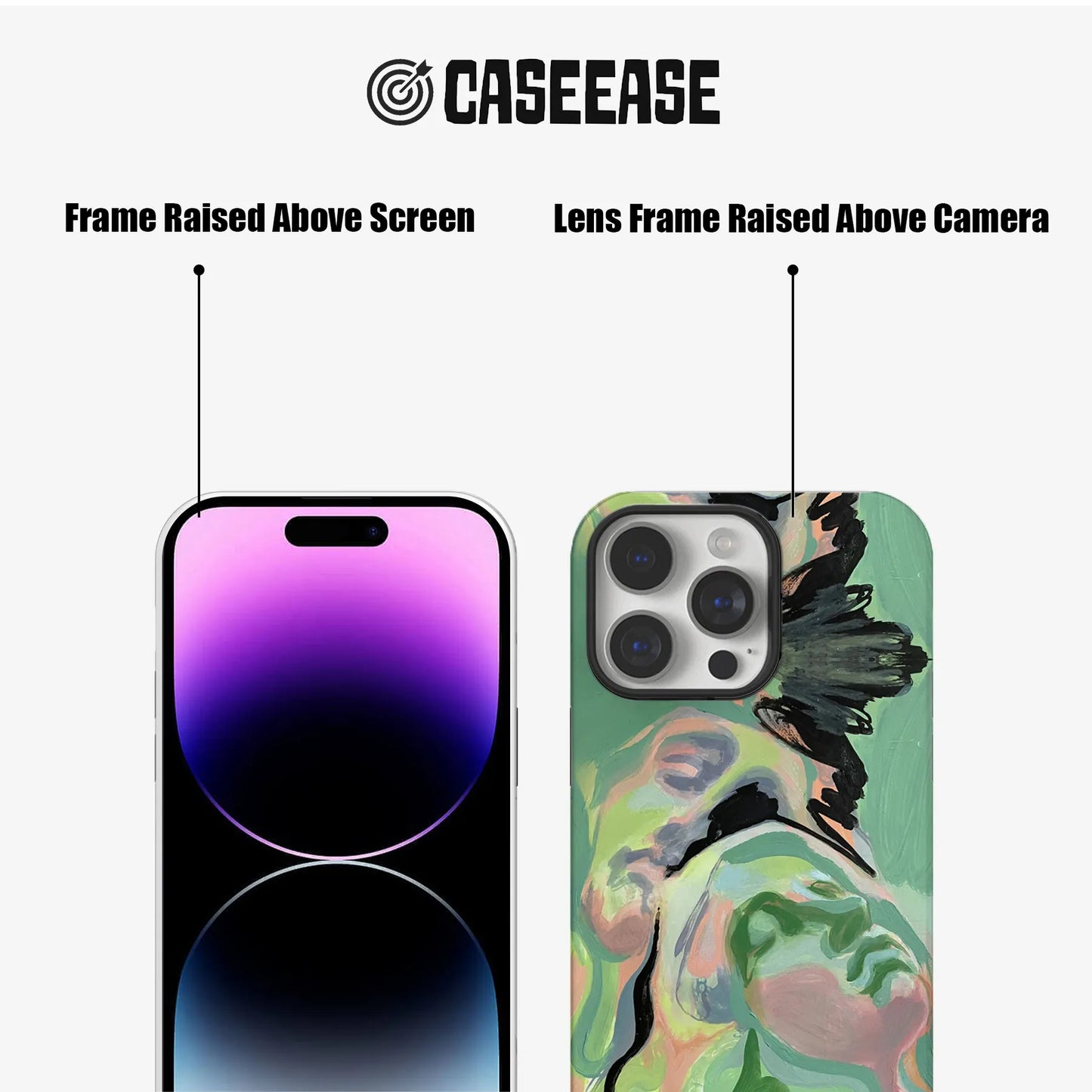 Abstract Face Art Phone Case