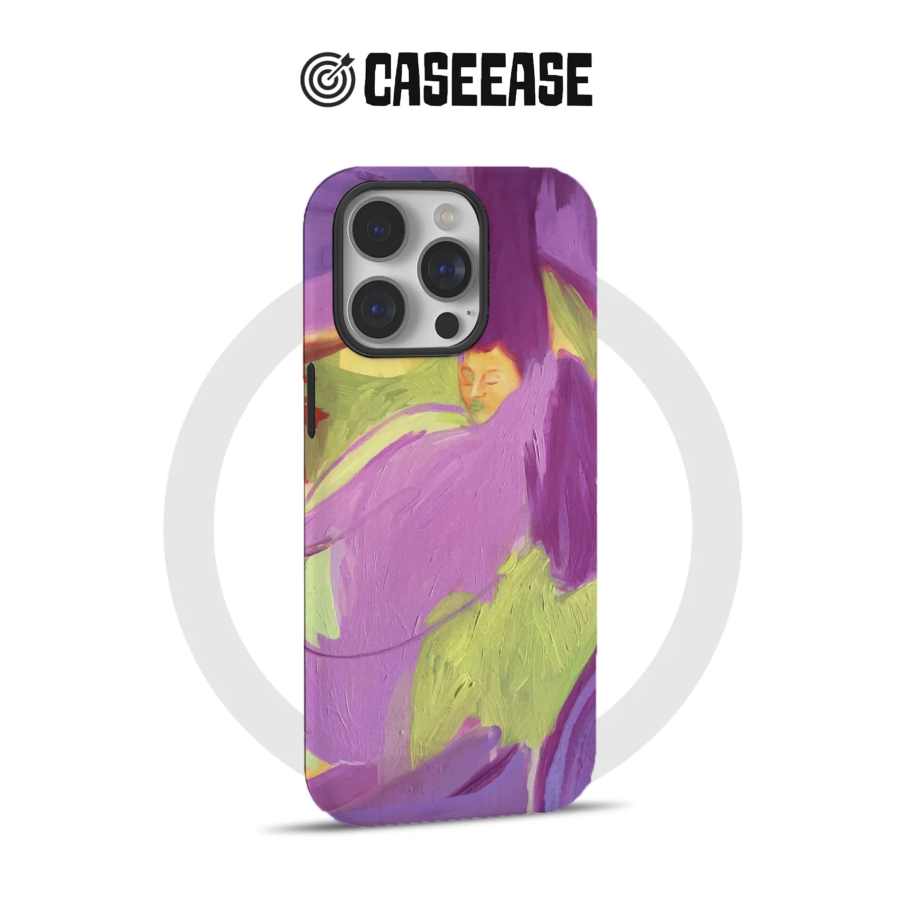Vibrant Abstract Floral Phone Case