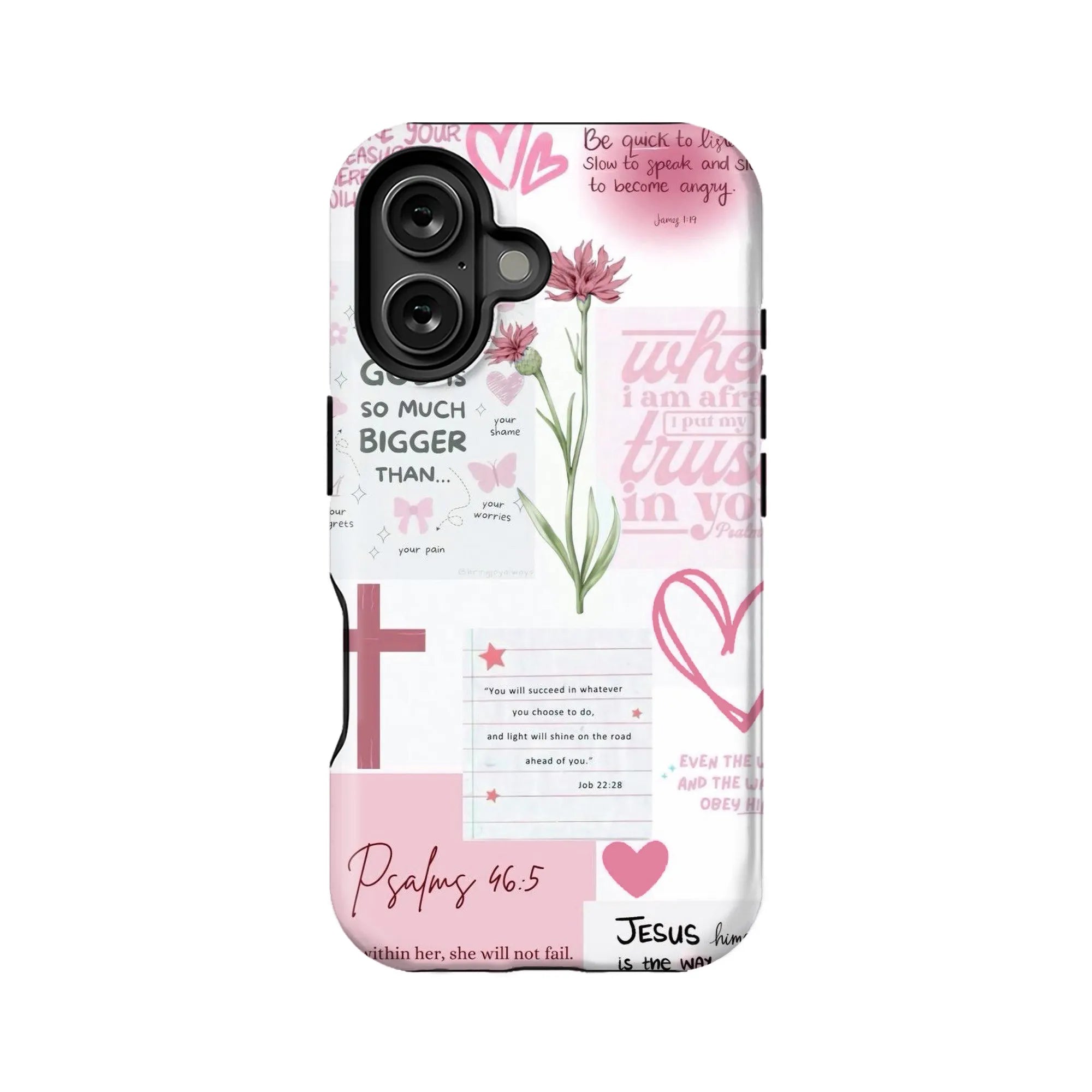 Encouraging Faith-Inspired Phone Case