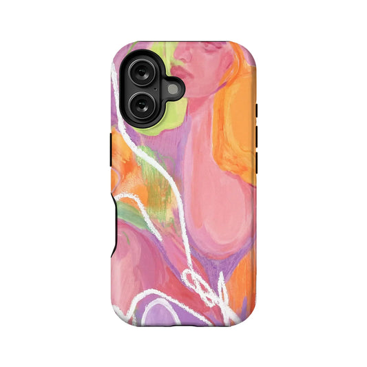 Abstract Colorful Swirl Phone Case