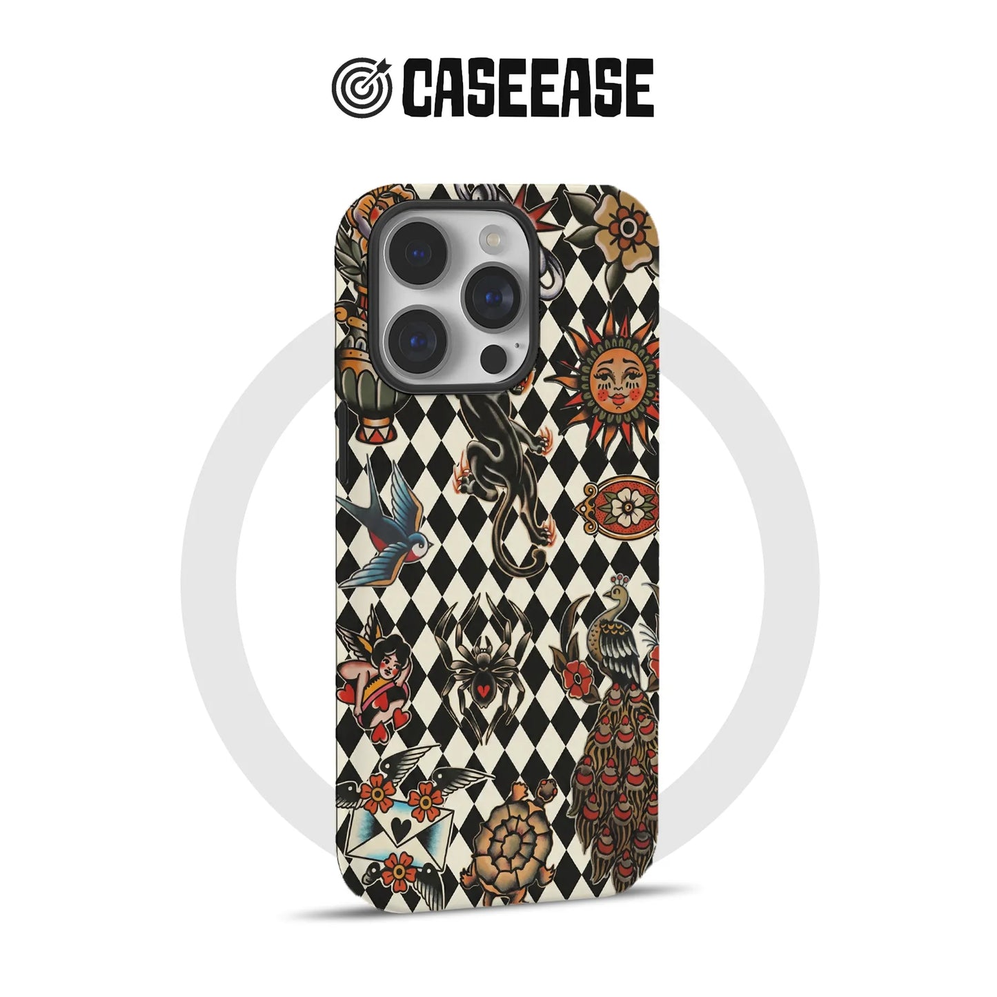 Vintage Tattoo Art Phone Case