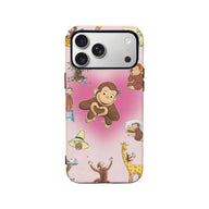 Funda para teléfono con diseño de Jorge el curioso