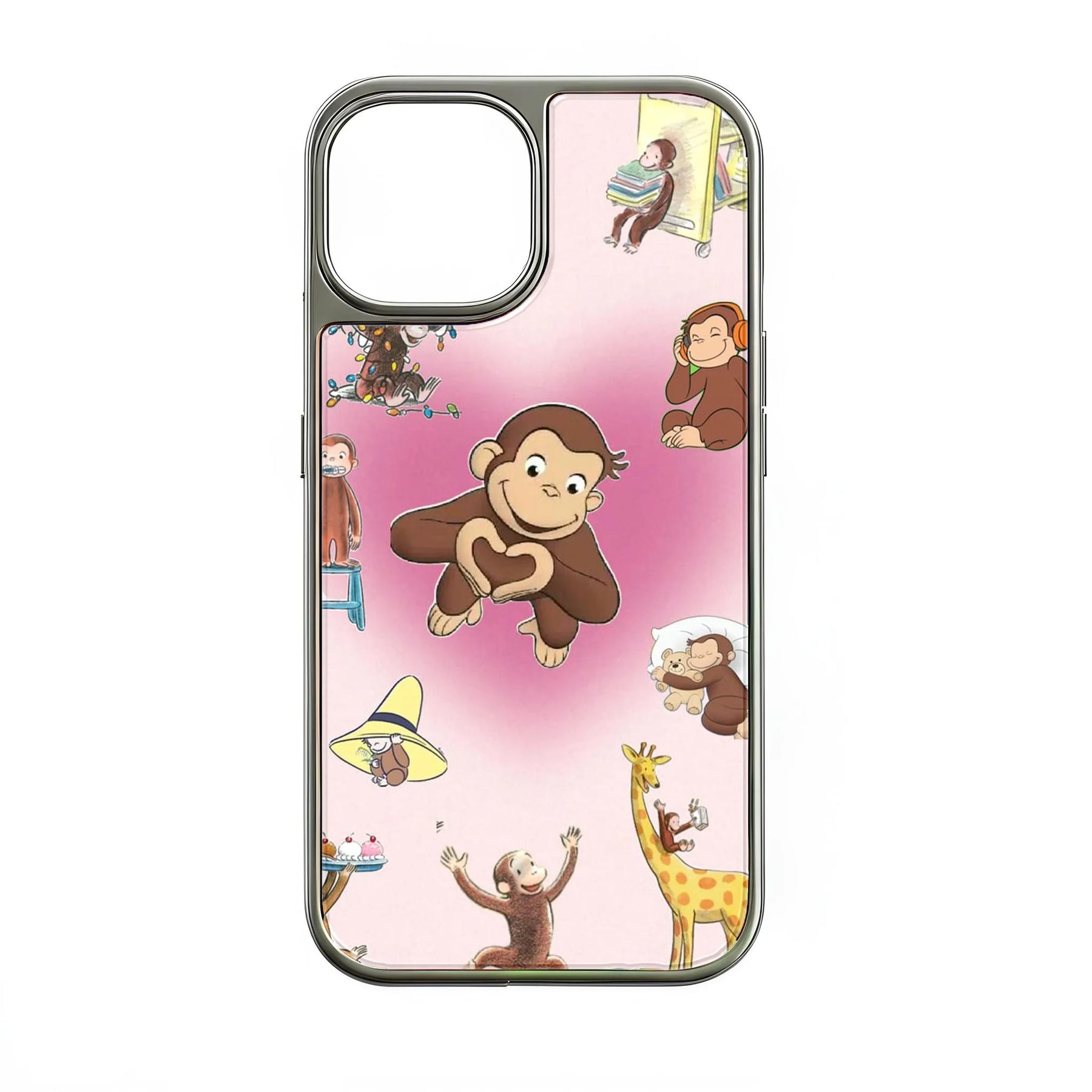 Divertida funda para teléfono de Jorge el Curioso