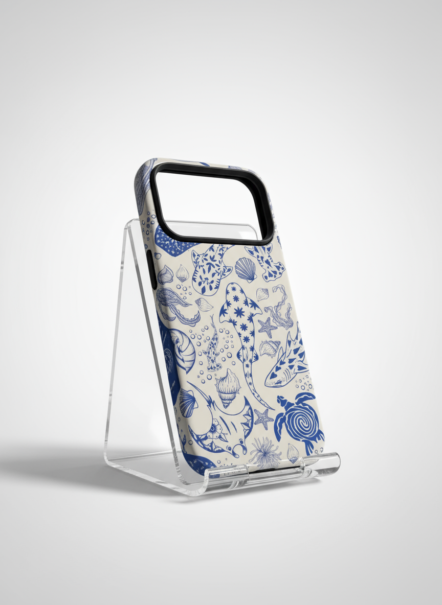 caseease iphone17 pro Ocean Life phone case