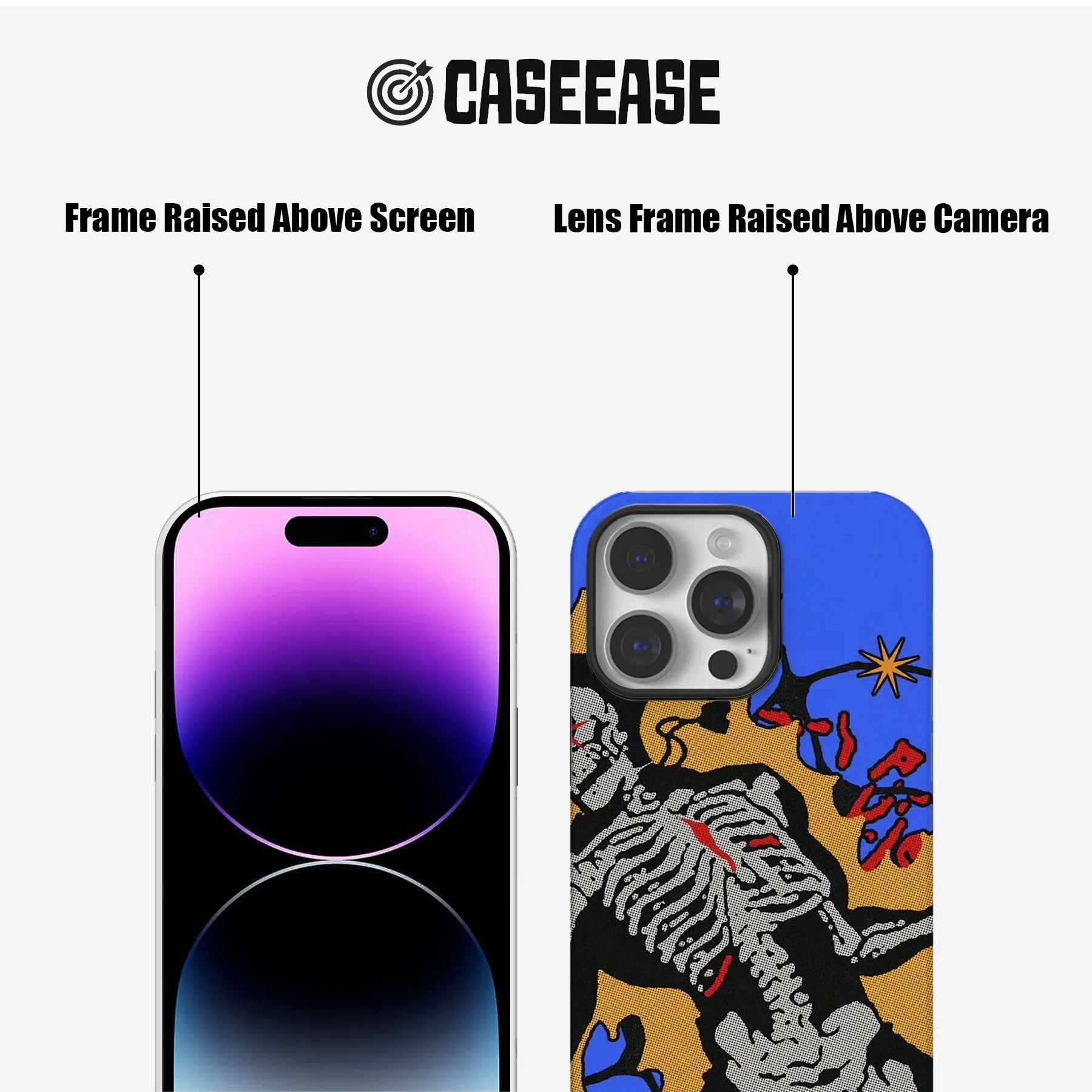 Artistic Skeleton Phone Case - Unique and Stylish