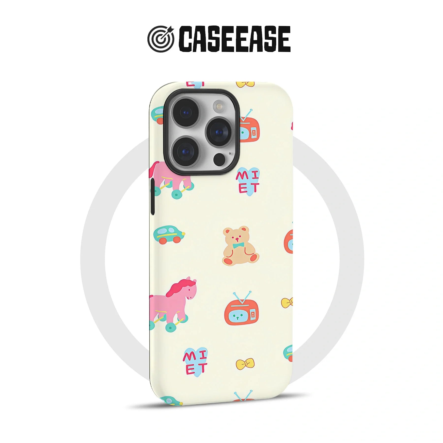 Whimsical Cartoon Phone Case – Fun and Playful