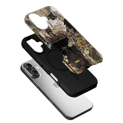 Sherlock Holmes Vintage Phone Case