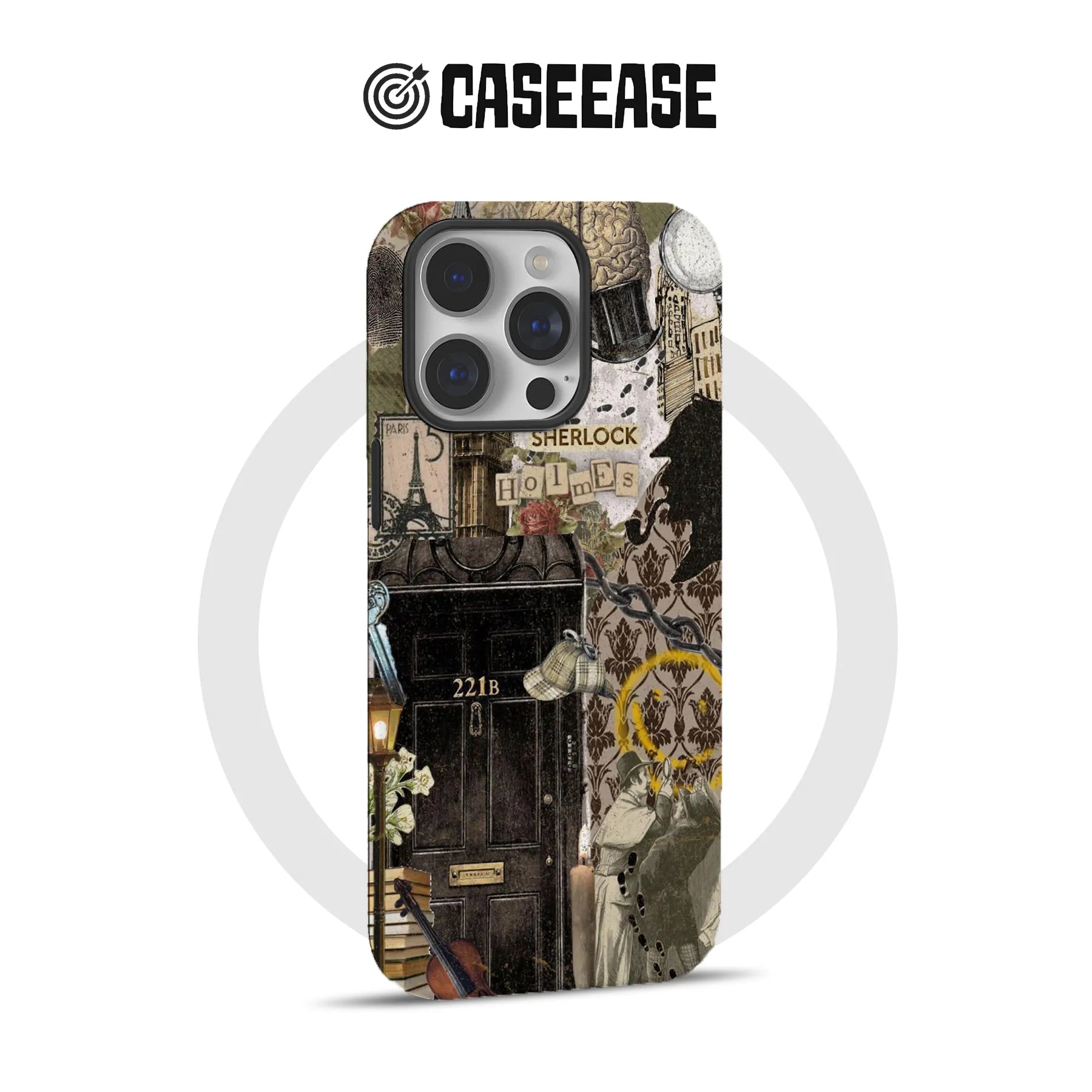 Sherlock Holmes Vintage Phone Case