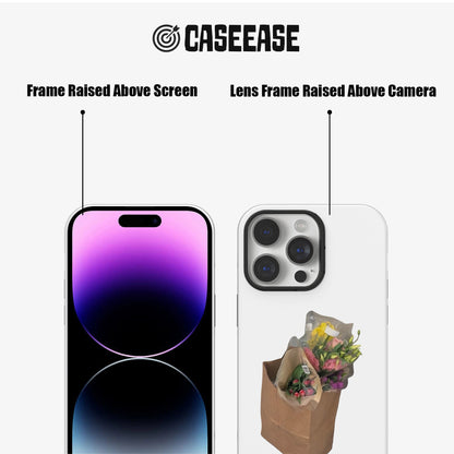 Rustic Floral Bouquet Phone Case – Eco-Chic Design