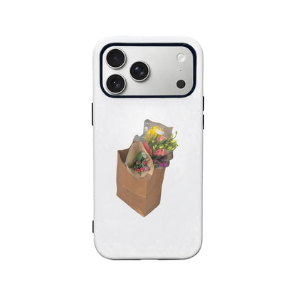 Rustic Floral Bouquet Phone Case – Eco-Chic Design