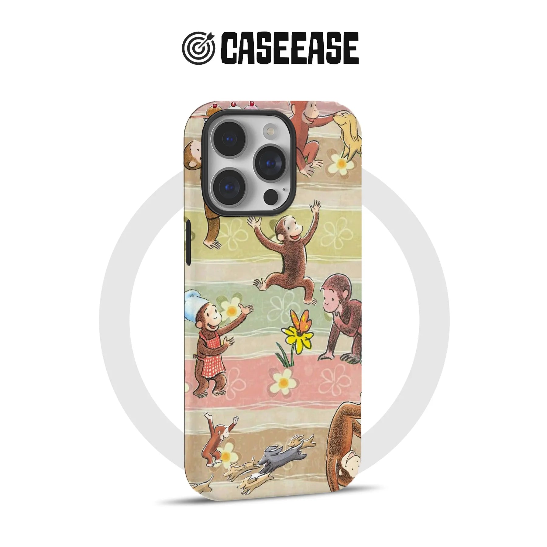 Curious Monkey Fun Phone Case