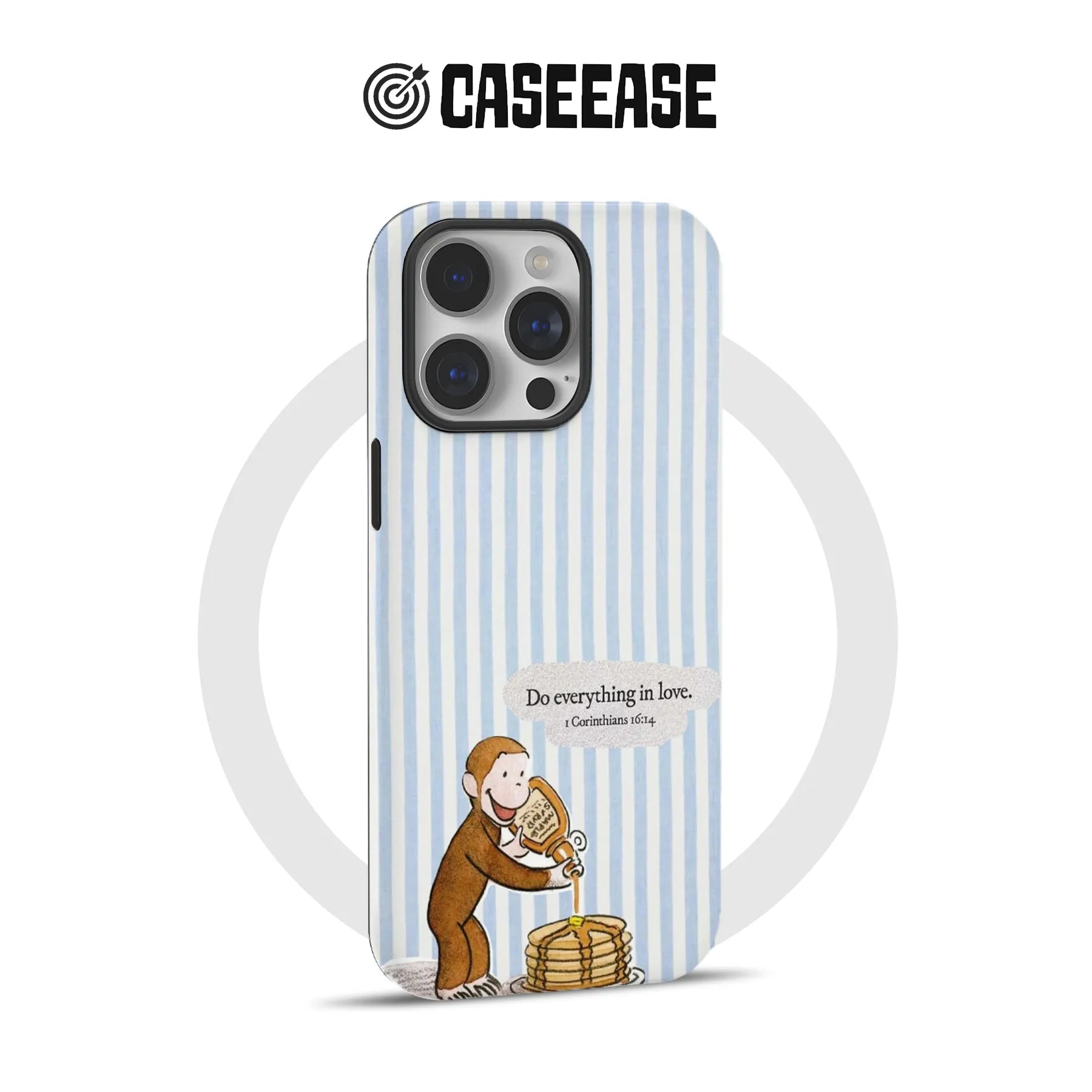 Love-Inspired Curious George Phone Case