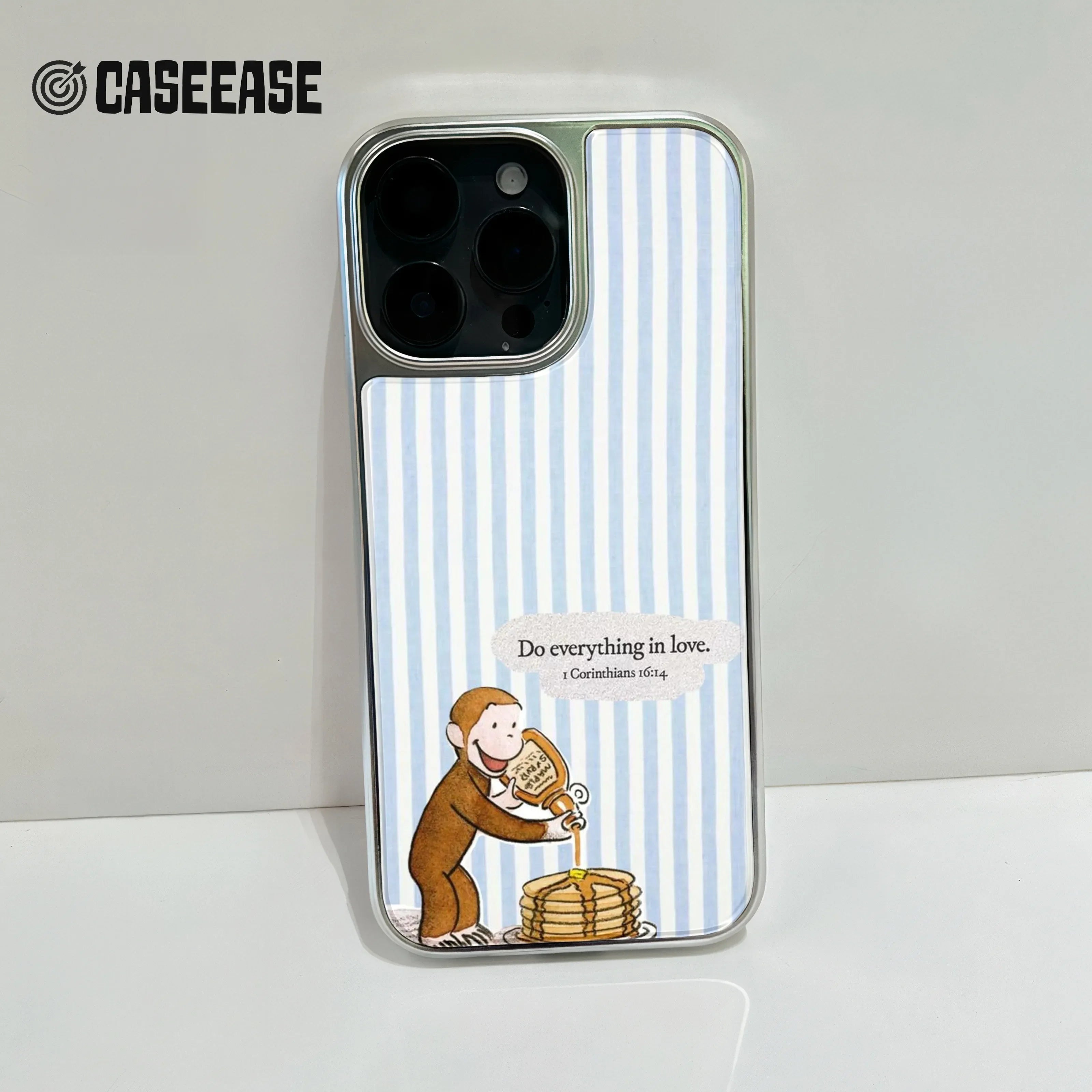 Curious George Pancake Phone Case - Fun and Inspirational Design