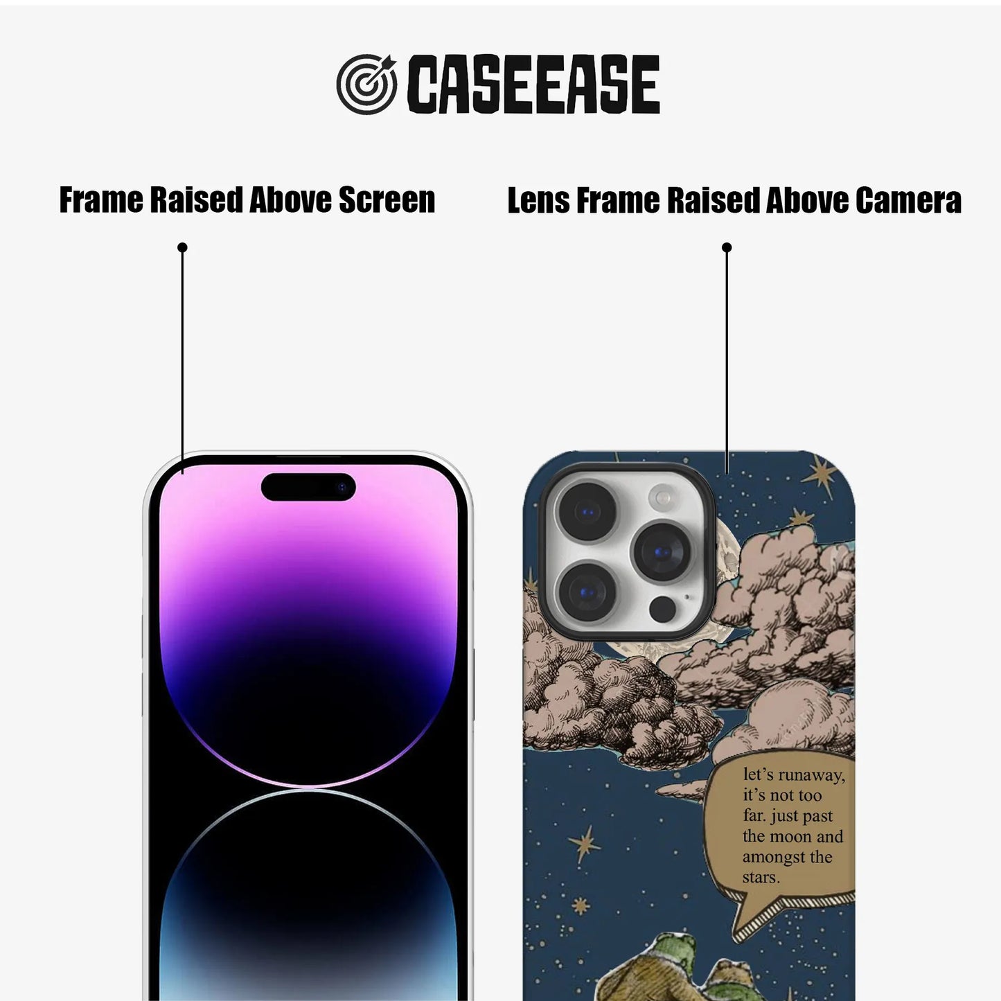 Whimsical Night Sky Phone Case