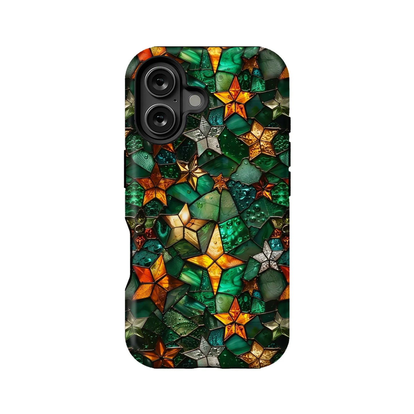 Mystical Green Star Phone Case