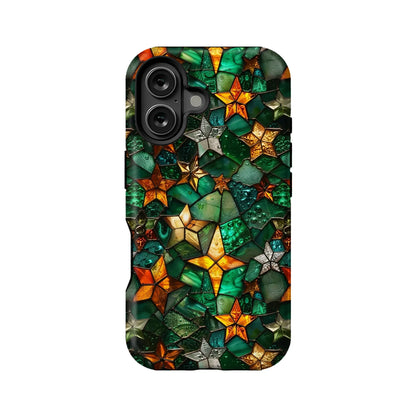 Mystical Green Star Phone Case