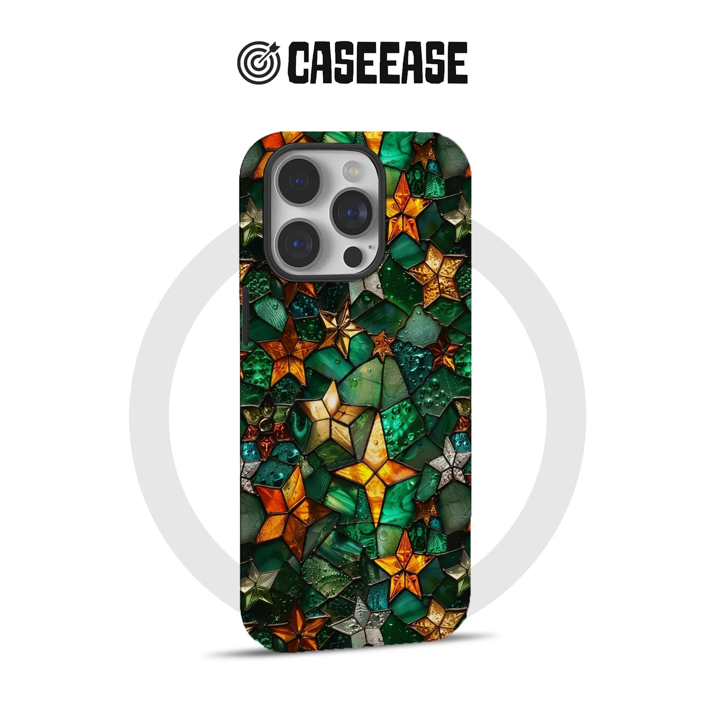 Mystical Green Star Phone Case