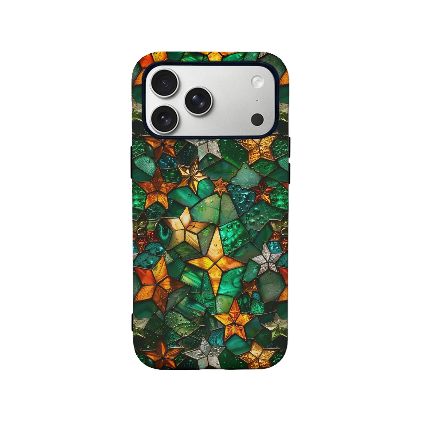 Mystical Green Star Phone Case