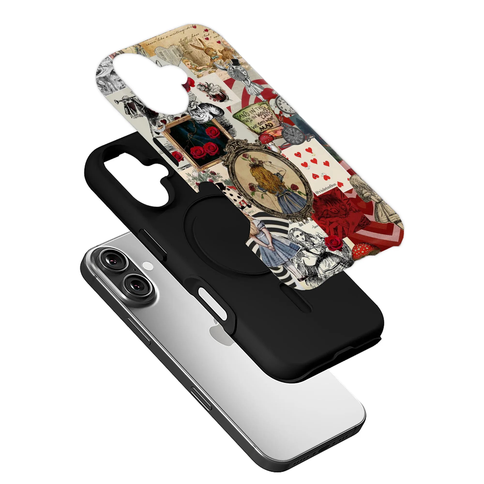 Whimsical Alice in Wonderland Phone Case