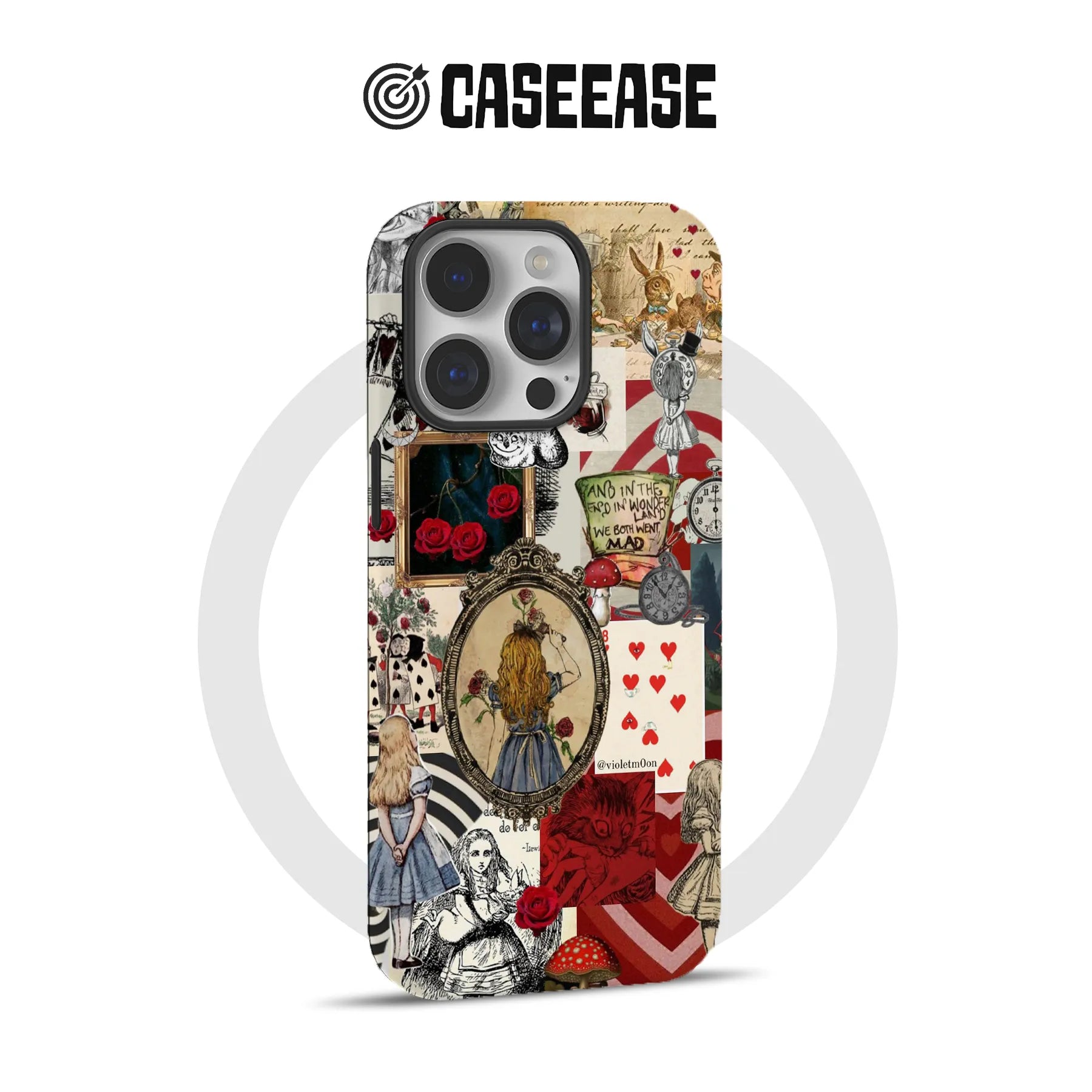 Whimsical Alice in Wonderland Phone Case