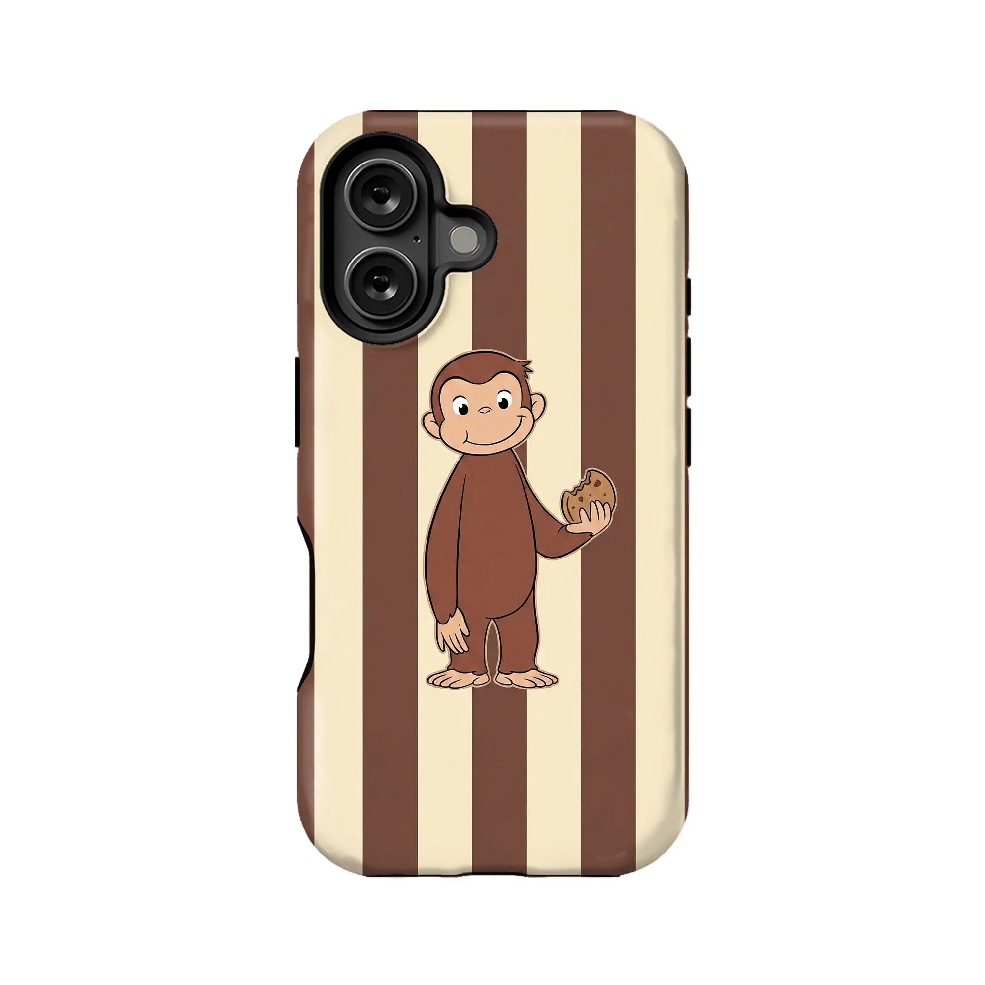 Funda para teléfono con forma de galleta de Jorge el curioso
