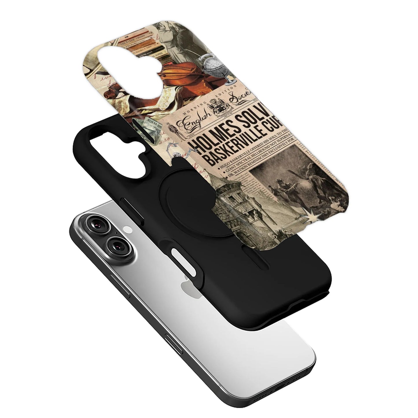 Vintage Sherlock Holmes Phone Case