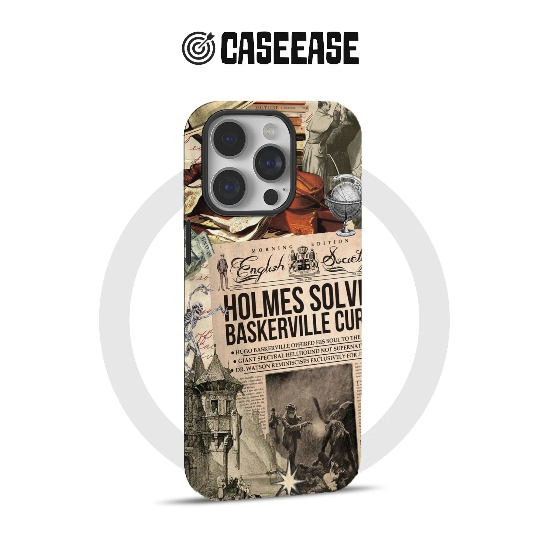 Vintage Sherlock Holmes Phone Case
