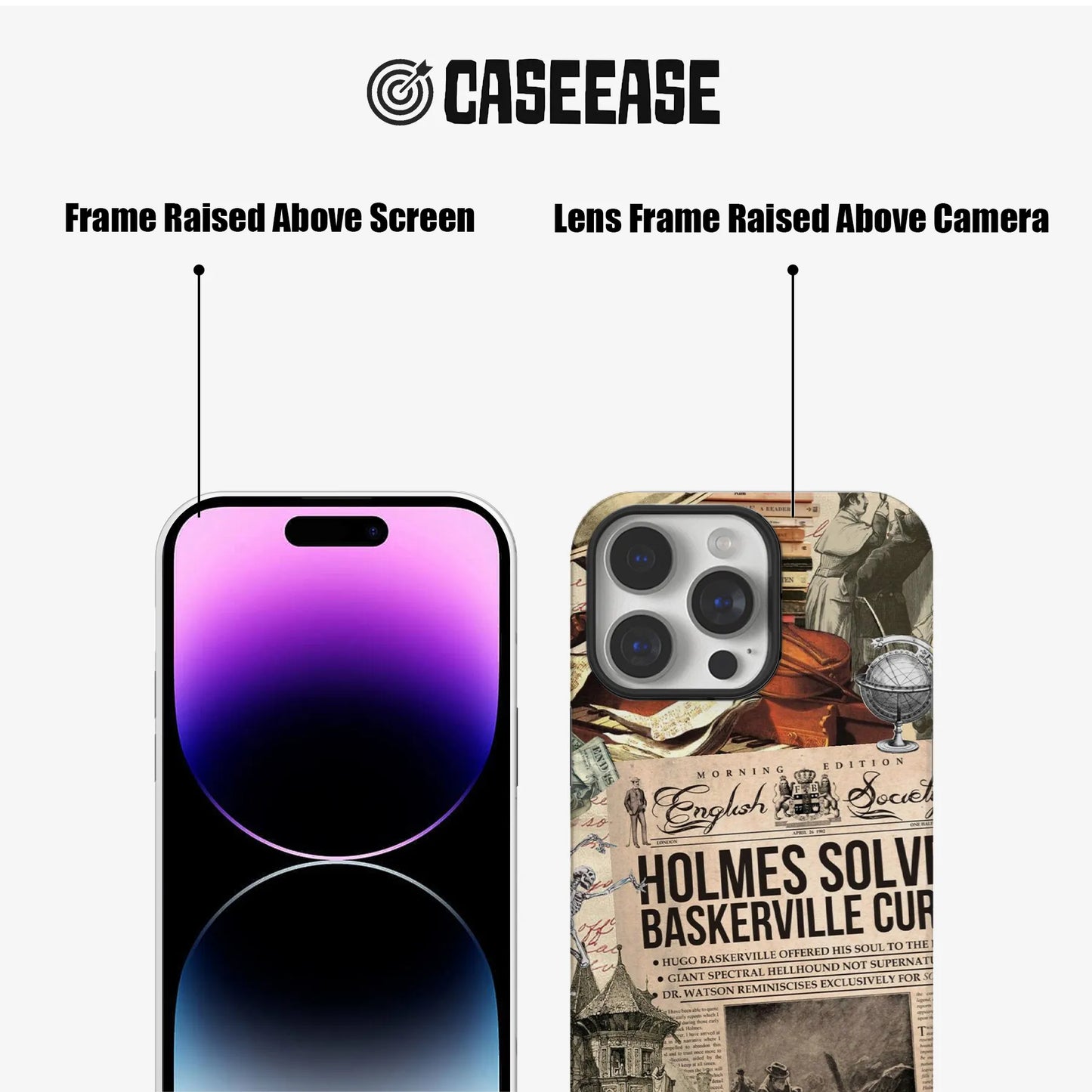 Vintage Sherlock Holmes Phone Case