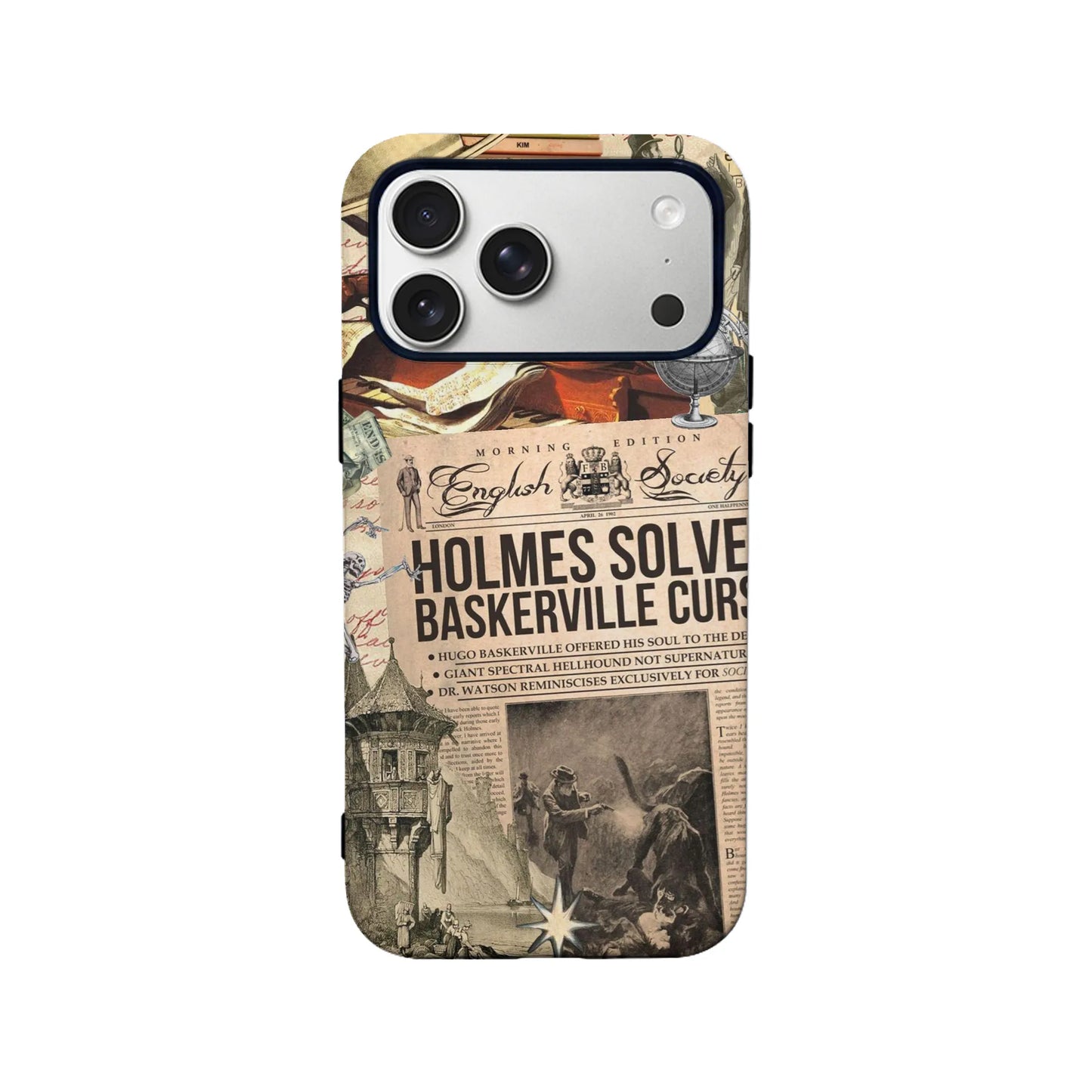 Vintage Sherlock Holmes Phone Case