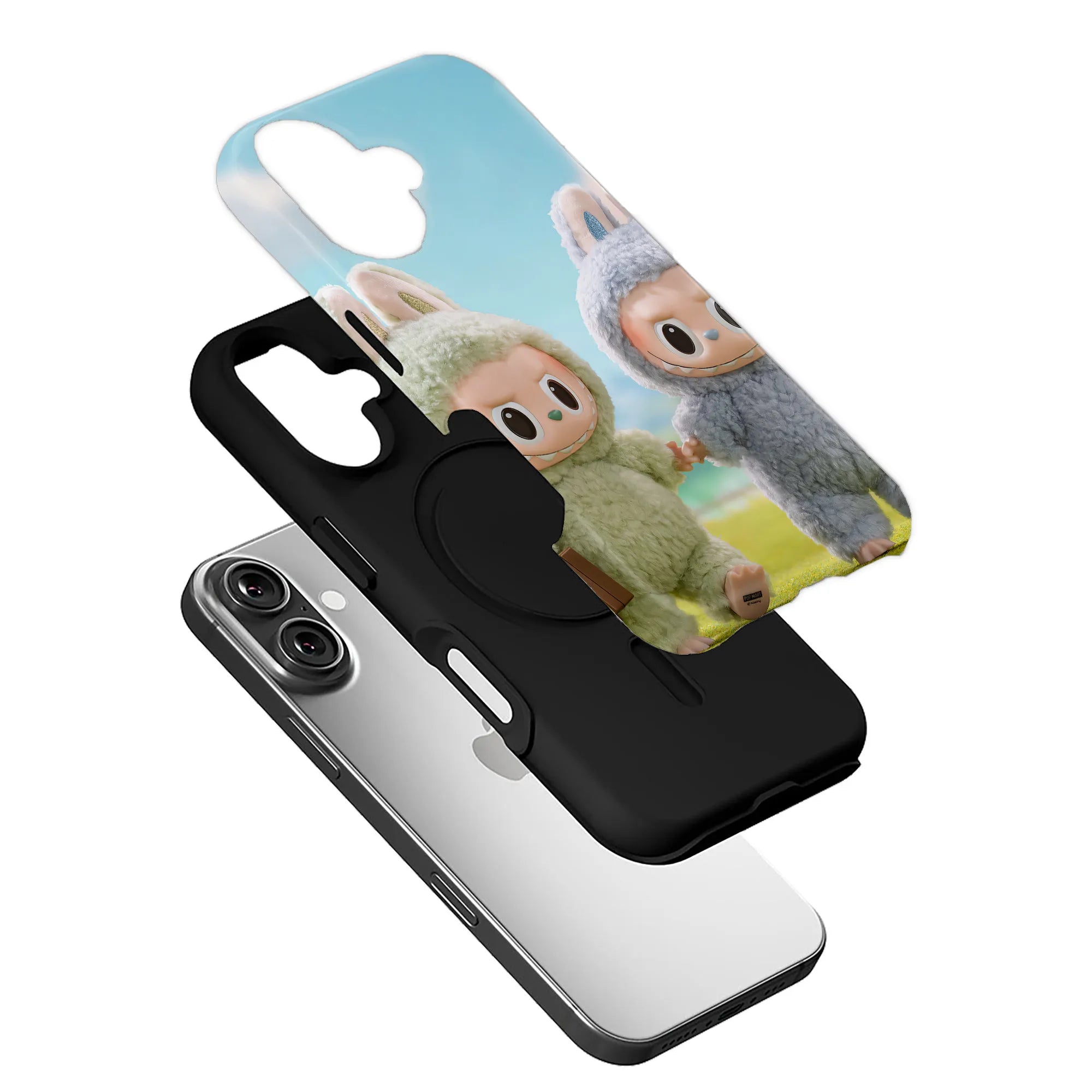 Cute Labubu Friends Phone Case