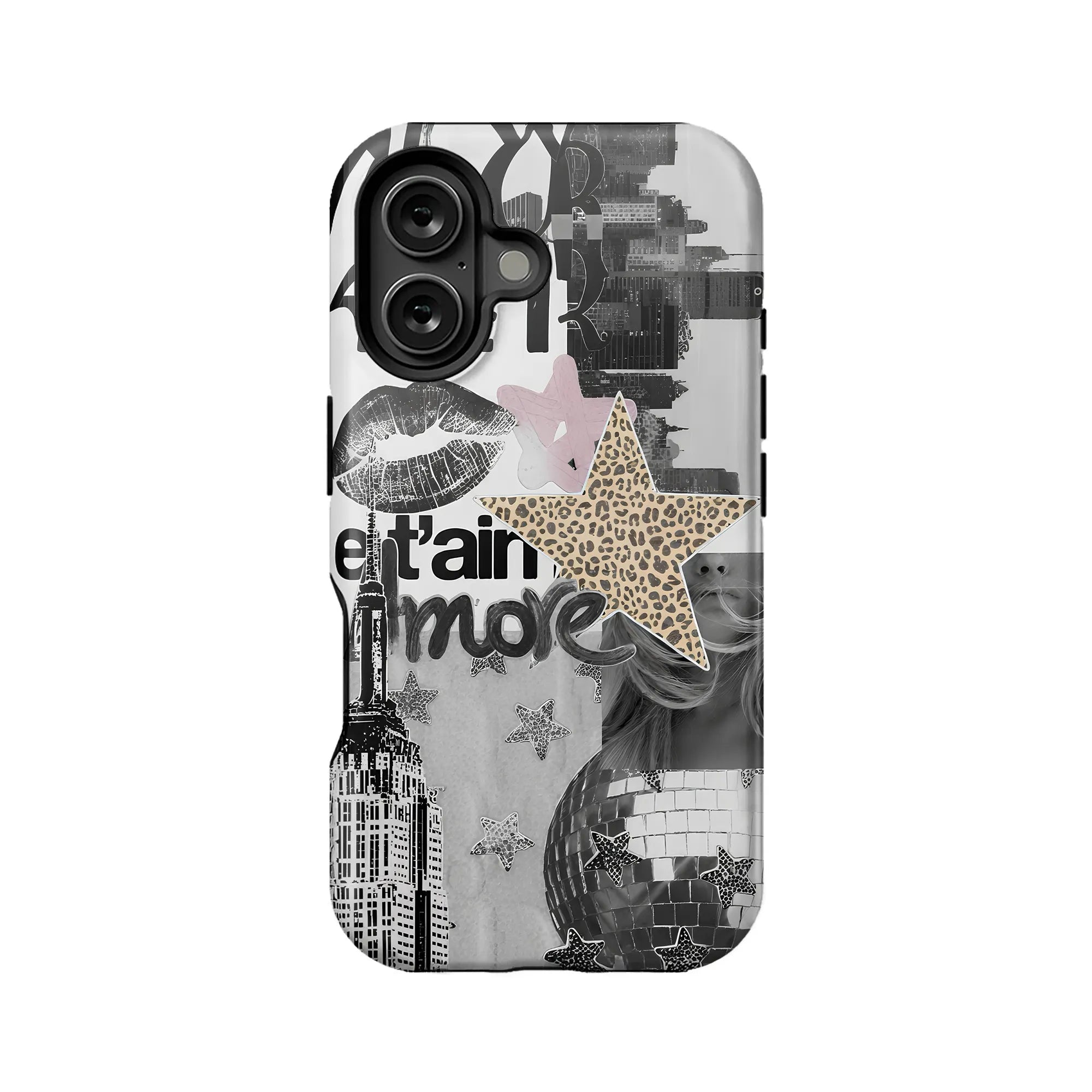 Retro Chic Collage Phone Case