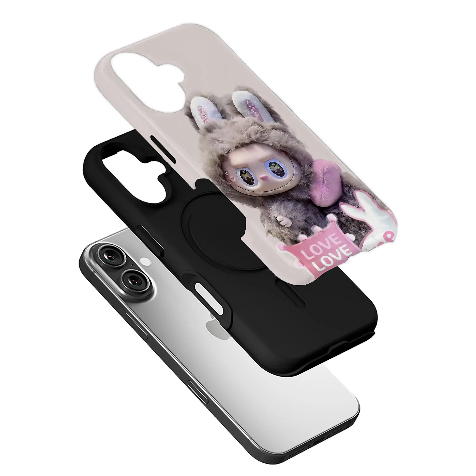 Cute Plush Bunny Phone Case