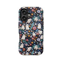 Whimsical Ghosts Floral Phone Case
