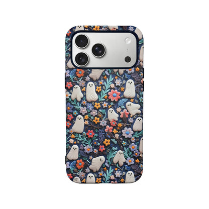 Whimsical Ghosts Floral iphone 16 phone case