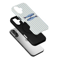 Vintage Blue Fish Phone Case