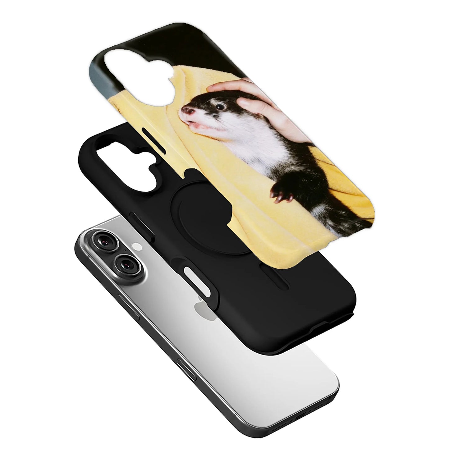 Cute Ferret Phone Case - Adorable Animal Design