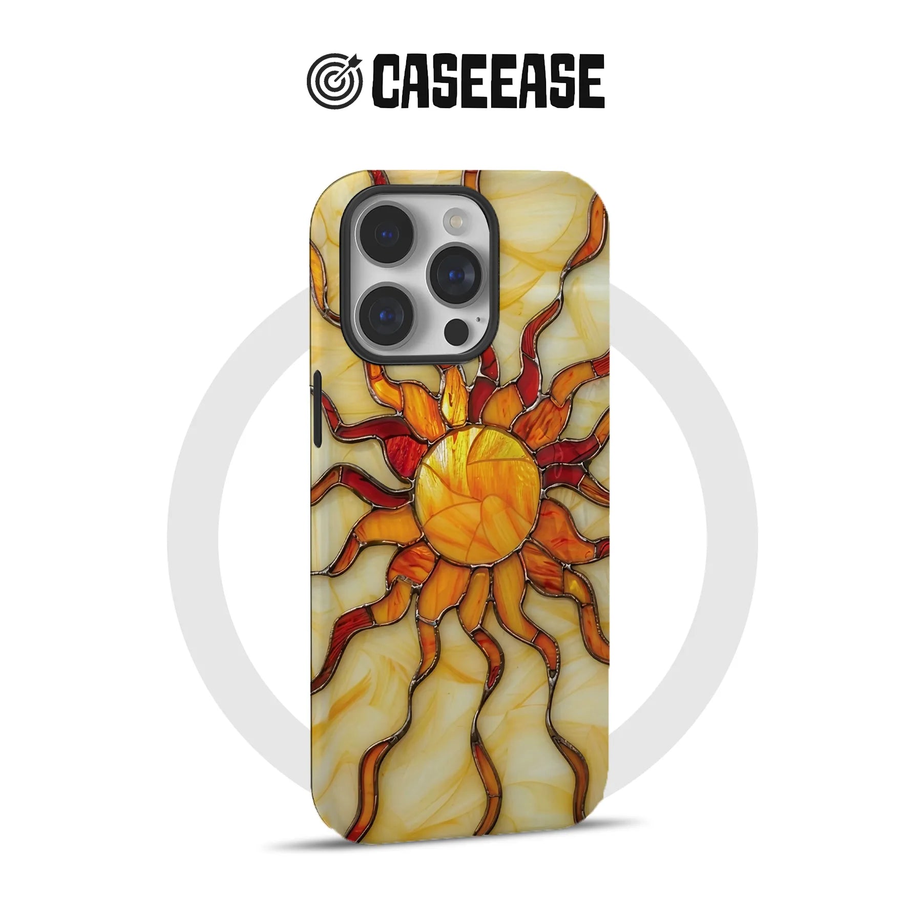 Buy Stained Glass Sun Phone Case | Unique Phone Accessories Caseease Buy Stained Glass Sun Phone Case | Unique Phone Accessories Caseease