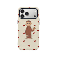 Funda para teléfono Curious George Cookie Love