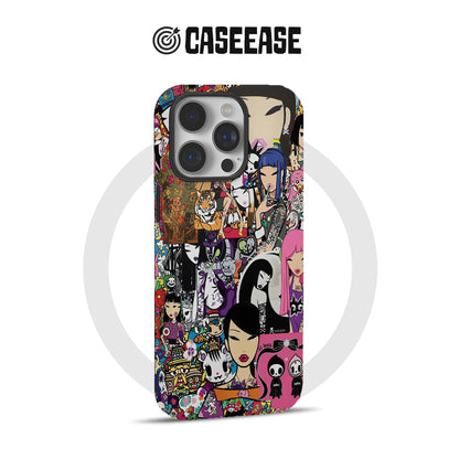 Vibrant Cartoon Art Phone Case