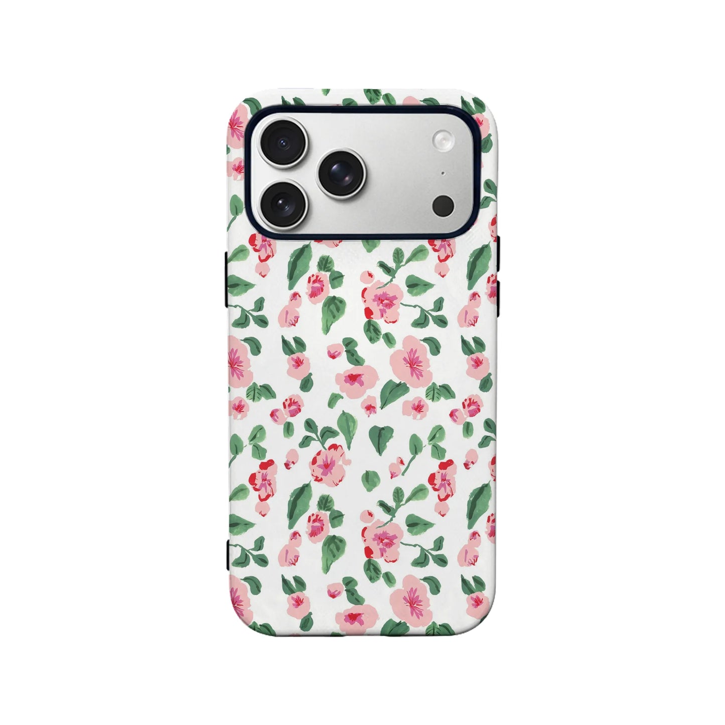 Floral Hand-Painted Phone Case – Fresh and Stylish