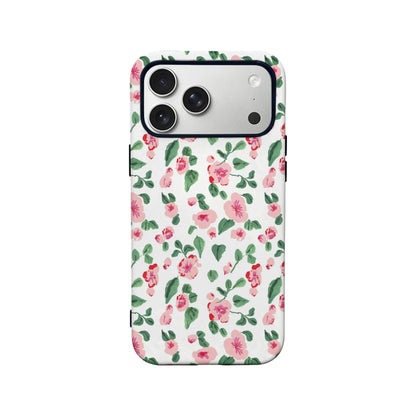 Floral Hand-Painted Phone Case – Fresh and Stylish